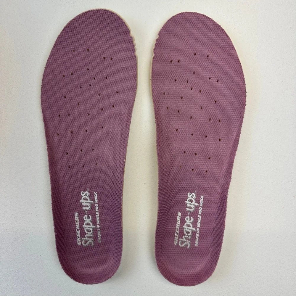 Sketchers Shape-ups Pink & Gray Size 7.5 - Picture 10 of 12